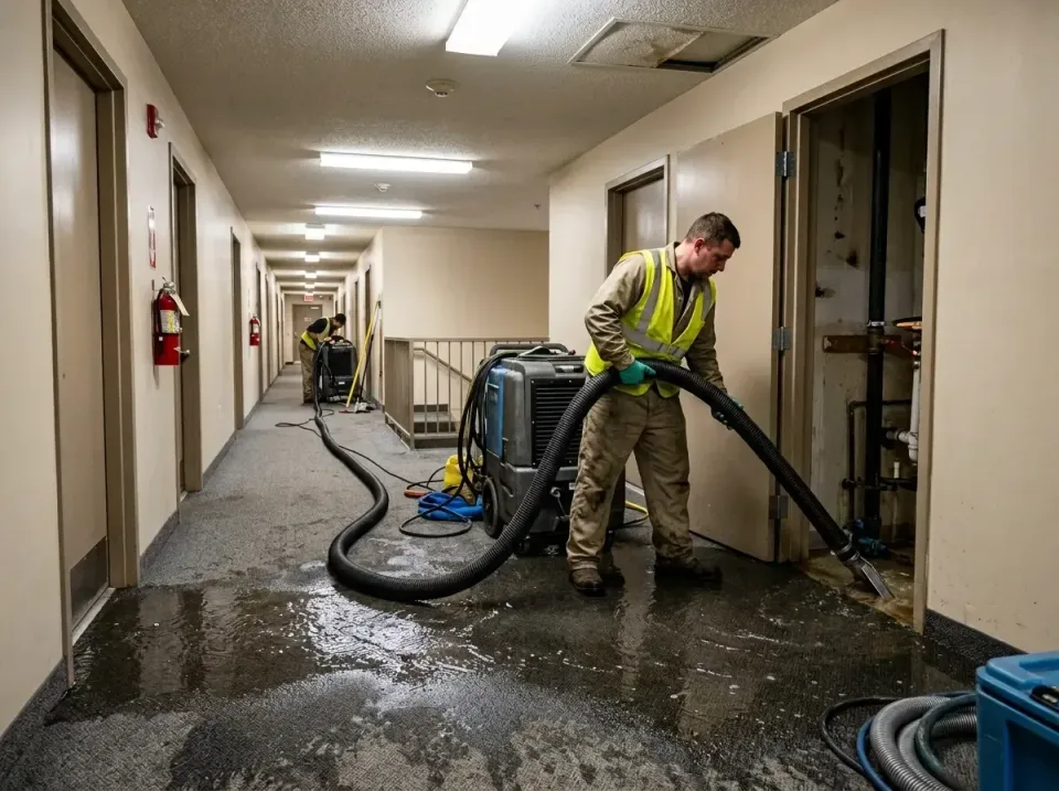 multi-unit-apartment-hallway-f-005 — frequently asked questions, Emergency Burst Pipe Water Extraction & Removal in Manheim,…